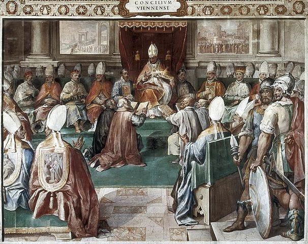 Paul-Lacroix, Council-Vienne, where it was first discussed the baptize issue.