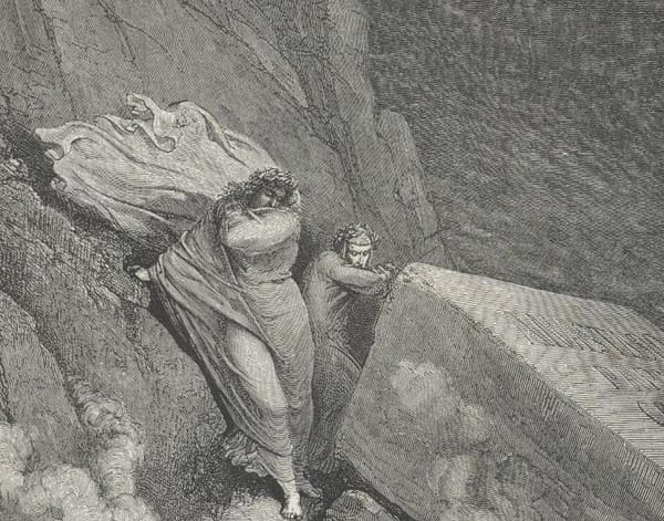 Gustave Doré illustration of Inferno Canto 11